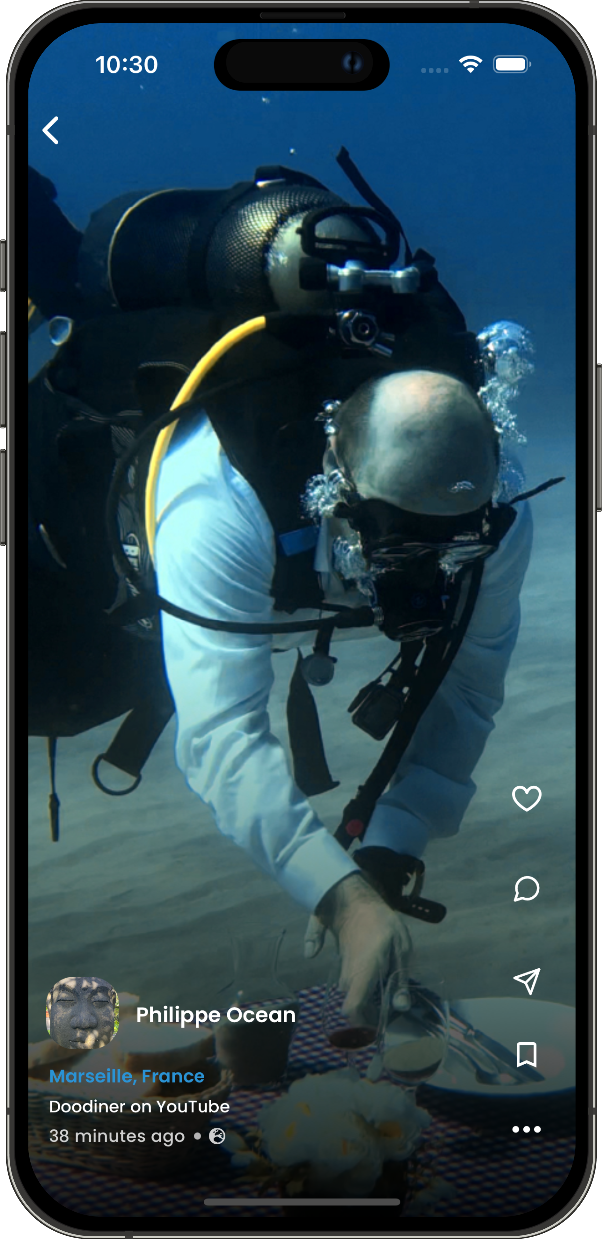DooFilter Free underwater color correction - feed